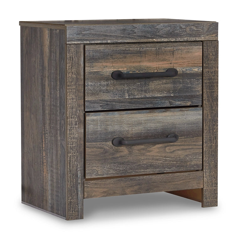 Drystan Bookcase Bed With 2 Storage Drawers With Mirrored Dresser, Chest And 2 Nightstands