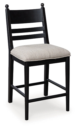 Greddinton Upholstered Barstool (2/CN)
