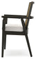 Galliden Dining UPH Arm Chair (2/CN)