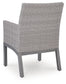 Half Moon Beach Arm Chair With Cushion (2/CN)