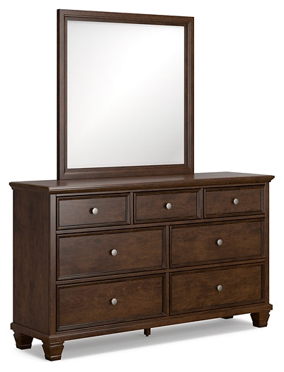 Danabrin King Panel Storage Bed, Dresser, Mirror and Nightstand